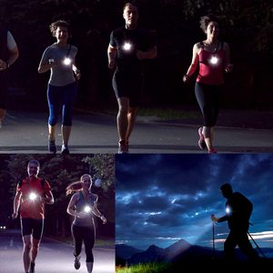 <span class=keywords><strong>Lampe</strong></span> de poitrine à LED rechargeable par USB pour la nuit, la course en toute sécurité, les coureurs extérieurs étanches avec <span class=keywords><strong>lampe</strong></span> d'avertissement de sécurité IP65 - Product Image 6