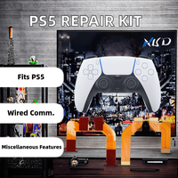 Pièces de Rechange V3.0 pour Manette PS5, Câble Flexible Filaire Utilisé pour les Boutons Gauche et Droit L R du Microphone