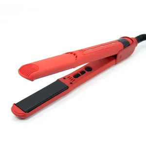 Black Hair Straightener Smart Solar Powered Flat Iron Short Pinch Combs For Imflareye Parts Heat Resistant Flatiron