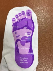 Chaussettes <span class=keywords><strong>de</strong></span> réflexologie pour massage des <span class=keywords><strong>pieds</strong></span> avec zones <span class=keywords><strong>de</strong></span> réflexologie marquées, 95% coton, 5% élasthanne, <span class=keywords><strong>gants</strong></span> <span class=keywords><strong>de</strong></span> réflexologie - Product Image 5