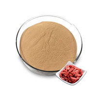 Natuurlijke Zwarte Wolfberry Fruit Gevriesdroogd Poeder Goji Bessenpoeder Wolfberry Extract