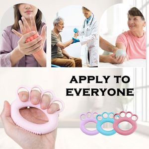 Anillos de Ejercicio para Dedos (10~60 Lb), Juego de Entrenamiento de Fuerza de Agarre para Dedos, Manos y Antebrazos - Product Image 5