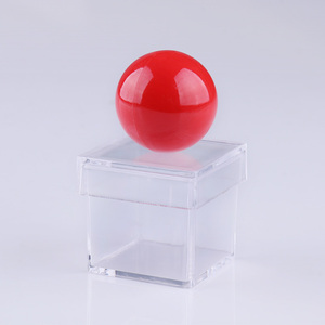 Petite boule qui pénètre dans une boîte en cristal, tours de magie, accessoires d'illusion, trucs de magie, jouet en gros pour enfants, jouet pour adultes, blague - Product Image 5