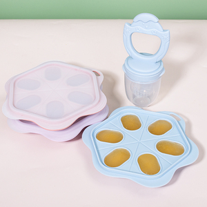 Moule à sucettes en silicone de qualité alimentaire, distributeur de nourriture pour bébé, <span class=keywords><strong>sucette</strong></span> pour fruits, mini congélateur, <span class=keywords><strong>sucette</strong></span> pour lait maternel, 0-12 mois, imprimé - Product Image 2