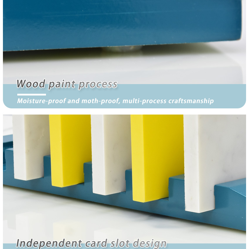New Design Modern Mdf Tabletop Stand Ceramic Tile Rack Granite Stone Marble Pannel Quartz Sample Showroom Display
