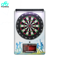 Vente chaude jeux d'intérieur jeu de fléchettes électronique Machine de jeu de fléchettes d'arcade Mini machine à fléchettes