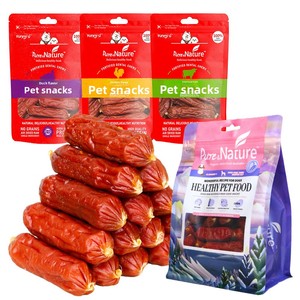 Golosinas para Perros Directas de Fábrica, Bajas en Grasa y Ricas en Energía, Salchichas de Pollo, Pato y Res para Recompensas de Entrenamiento; Carne Fresca Disponible al por Mayor - Product Image 2