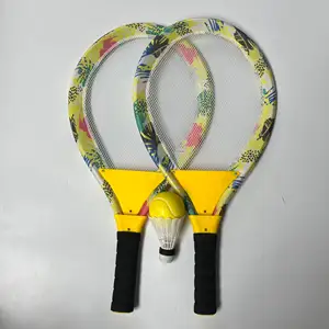 Badmintonset Voor Kinderen Met 2 Rackets, Bal En Tennis Racket Buiten Spelen Spel Strand Speelgoed