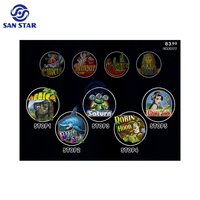 Machine de jeu Skill Machine Amigo 9 en 1, carte de jeu multi-jeux pour machine de jeu de skill