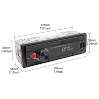 Lecteur multimédia MP5 universel M11 1 Din, autoradio simple DIN avec écran tactile FM