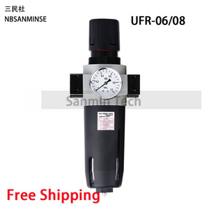 Regulador de Presión de Filtro de Aire NBSANMINSE UFR 43, Unidad de Tratamiento de Fuente Neumática de Alta Presión - Product Image 3