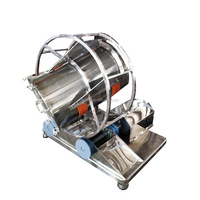 Machine de mélange de peinture automatique de qualité alimentaire, utilisant un tambour mélangeur en acier inoxydable pour poudres
