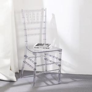 Sillas Apilables Transparentes de Plástico para Bodas, Hoteles, Fiestas y Eventos, Venta al Por Mayor - Product Image 3