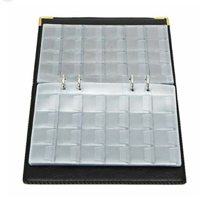 Cuir PU vintage 240 480 poches capsulées recharge <span class=keywords><strong>euro</strong></span> collection album <span class=keywords><strong>livre</strong></span> - Product Image 2