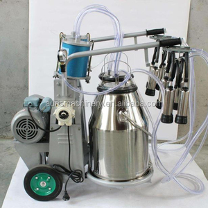 電気モーター駆動牛乳搾乳機真空ポンプ搾乳ツールヤギ牛乳機 - Product Image 4