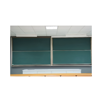 Collage coulissant Tableau blanc de classe Enseignement universitaire Tableau vert coulissant magnétique Tableau blanc