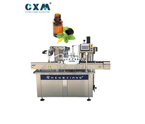 Machine de remplissage automatique d'huiles essentielles, haute précision, contrôlée par PLC, pour produits en bouteille - Product Image 1