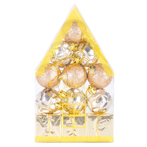 Chất Lượng Cao Tùy Chỉnh Hỗn Hợp Vừa Nhựa Bọt Thông Nón 5Cm Cây Giáng Sinh Treo Bóng Túi Quà Tặng Giáng Sinh Trang Trí - Product Image 3