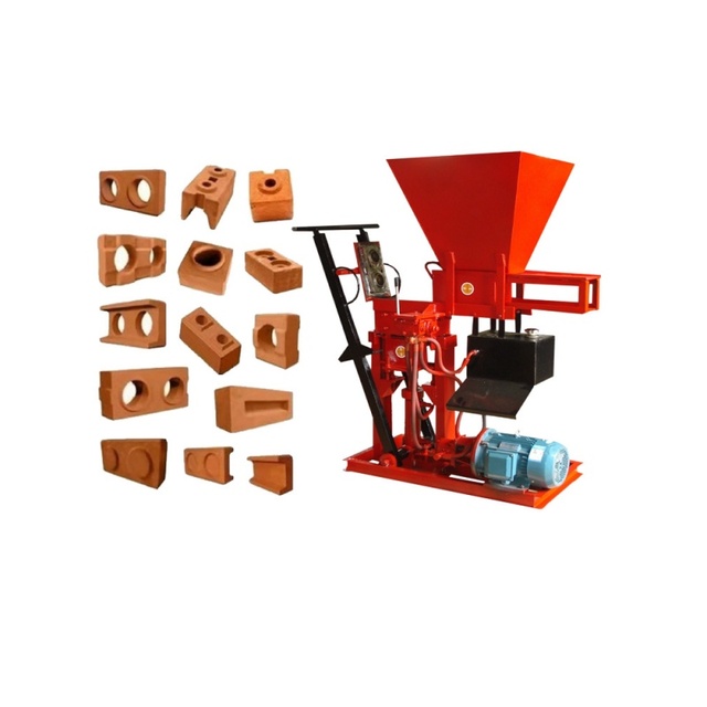 Manual Interlocking Earth Clay Brick Making Machine