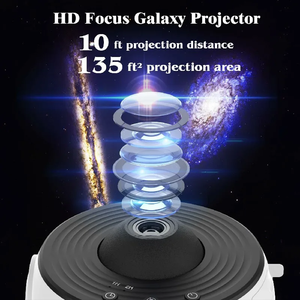 360 ° Thiên Hà Chiếu Ánh Sáng Ban Đêm Với LED Trẻ Em Phòng Ngủ Đầy Sao Xoay Planetarium Đèn Valentine Ngày Đám Cưới Trang Trí Nội Thất Quà Tặng - Product Image 4