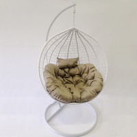 Chaise pivotante de chien en osier blanc, fauteuil suspendu, prix d'usine chinois, offre spéciale, 2021