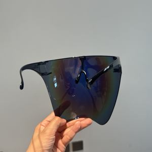 シルバーカラー <span class=keywords><strong>2026</strong></span> フェイスシールド 曇り止め保護メガネ クリアプラスチック フルフェイスシールド 曇り止めフェイスシールド 透明 - Product Image 4