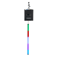 Vente chaude lumière cinétique rvb pleine couleur DMX treuil LED système de boule de levage lumière matricielle pour hôtel et DJ discothèque Bar