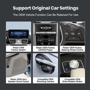 Pantalla Táctil QLED de 12.6 Pulgadas y 2400x900 de Alta Resolución para Automóvil, Compatible con Benz Clase E NTG4.5, con Puerto Reservado para Cámara de Reversa - Product Image 2