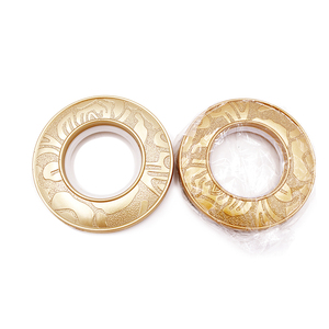 Miglior prezzo di qualità superiore PP plastica colorata durevole moderno 75mm diametro anello di tenda e occhiello anello per le tende della finestra - Product Image 1