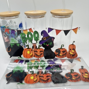 Adesivi UV DTF di Alta Qualità per Bicchieri da 16oz, Decalcomanie Durevoli e Lavabili a Basso Prezzo per Tumbler, Confezione all'Ingrosso - Product Image 6