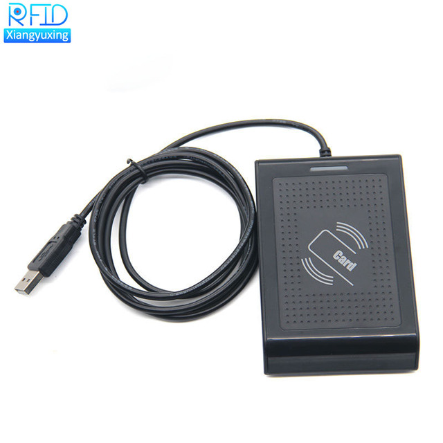 USB RFID Desktop Reader Writer 13.56MHz NFC Contactless Smart Card Programmer for Access Control Time Attendance