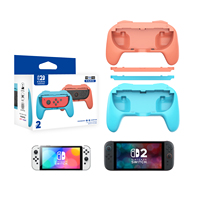 Aomiou ABS untuk Switch 2 Aksesori Game pegangan tangan dan pegangan pengontrol konsol untuk OLED untuk Switch 2
