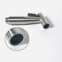 Ensemble de pulvérisateur de bidet en acier inoxydable à main buse de chasse d'eau sous pression avec laveuse pour femme accessoire de salle de bain Blister Pack