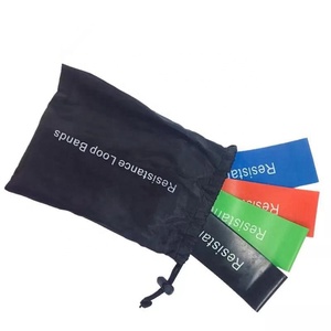 5teiliges Heimtraining Fitness-Gruppen-Breitband-<span class=keywords><strong>Set</strong></span> Übung Yoga-Schleifen Mini-Widerstandsbänder-<span class=keywords><strong>Set</strong></span> mit Tragetasche - Product Image 2