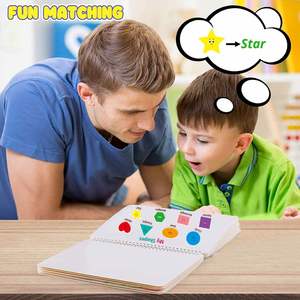 Juguete Sensorial para Autismo, Actividad Tranquila, Libro de Actividades Montessori para Niños de 3 Años en Adelante, Jardín de Infancia y Preescolar - Product Image 5