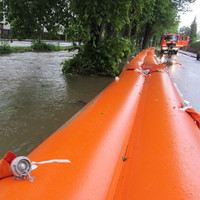 Bâche en PVC personnalisée, 5 m, barrière de Protection contre les vagues, remplie d'eau, livraison rapide, 10m