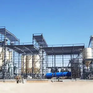 2-20 t/h impianto di calcinazione del gesso ad alta efficacia macchina per la produzione di polvere di gesso per materiali da costruzione a livello internazionale