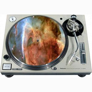 12" Customized Print Anti-slip Blank Dye Sublimation Custom Slipmat Round Felt Turntable Slip Mat for <b>Vinyl</b> Disc Record Player - Product Image 2