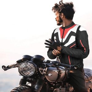 Ensemble complet imperméable réfléchissant personnalisé en polyester pour moto/vélo électrique : veste et pantalon de pluie - Product Image 5