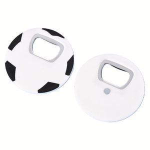 Durable Plastic Football Shaped <b>Bottle</b> Opener With Magnetic <b>Fridge</b> Sticker Custom Logo Promotional Gift - Product Image 4