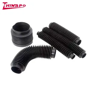 Neoprene Flexible Accordion Cylinder Rubber Dust Bellow Anti-Vibration Pipe Hose Covers Boot Silicone Rubber Bellow