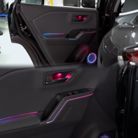 SJC- pour Toyota RAV4 Vellfire 2026 Kit d'éclairage d'ambiance pour l'intérieur de la voiture, mise à niveau de l'éclairage d'ambiance intérieur 64 couleurs