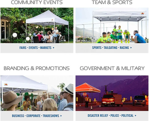 <span class=keywords><strong>M2</strong></span> Tente à Auvent Pop-up Ignifuge 10X20 Étanche Auvent Pliant Patio Ombre Abri Gazebo Tente 6x3 - Product Image 6