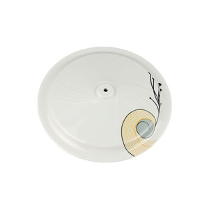 Personalizado redondo de melamina de plástico blanco cena tazón con tapa - Product Image 3