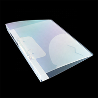 Archivadores de Oficina de Alta Calidad, Personalizados de Fábrica, Tamaño A4, 2 Anillos, Archivador de Aluminio con 2 Orificios, Carpeta de Escritorio