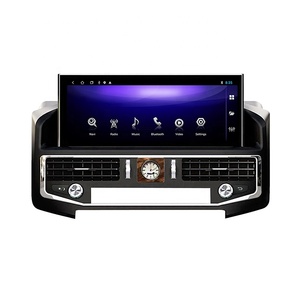 Roadnavi QLED <span class=keywords><strong>Android</strong></span> màn hình cho Toyota Landcruiser <span class=keywords><strong>lc300</strong></span> 2016 2020 xe đa phương tiện GPS đài phát thanh xe máy nghe nhạc Carplay 4 gam 360 - Product Image 1