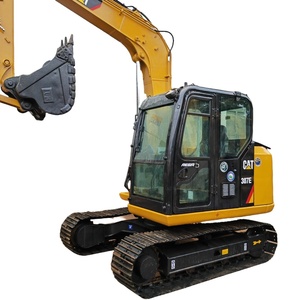 Miniexcavadora hidráulica Caterpillar 307E en buen estado de 7 toneladas a la venta Miniexcavadora usada para la construcción - Product Image 1