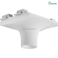 Plafonnier LED moderne minimaliste encastré en forme de goutte d'eau sans bordure