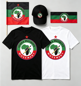 T-shirt de campagne électorale du Mouvement Afrika Mayibuye – Marchandise de rallye du parti politique d'Afrique du Sud – T-shirts électoraux - Product Image 1