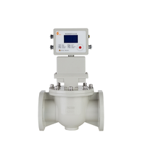 Vanne à boisseau sphérique intelligente IOT avec moniteur de débitmètre et contrôleur industriel pour système de gazoduc